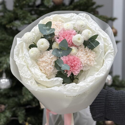 Комплимент с диантусами