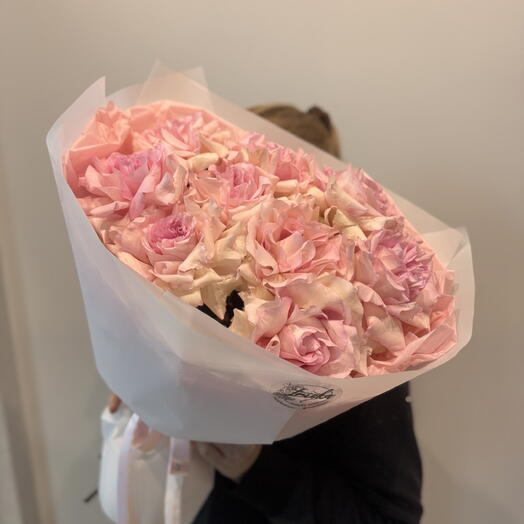 Монобукет из французских роз 🌸