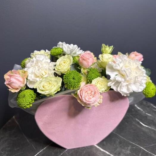 Цветы в коробке