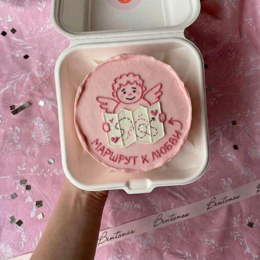 Бенто торт на День Святого Валентина Злюка6, коллекция «14 февраля», «злюка»