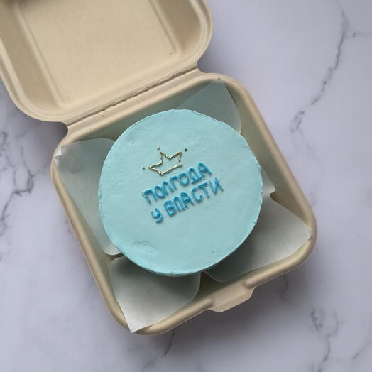 Бенто-торт "полгода у власти" для малыша