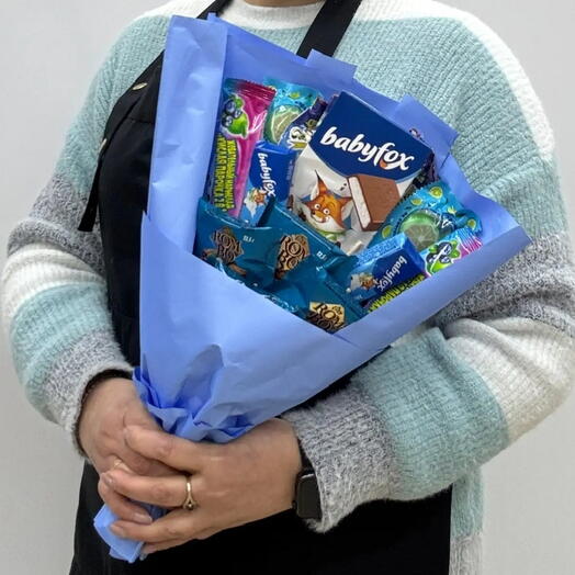 Сладкий букет 29 голубой