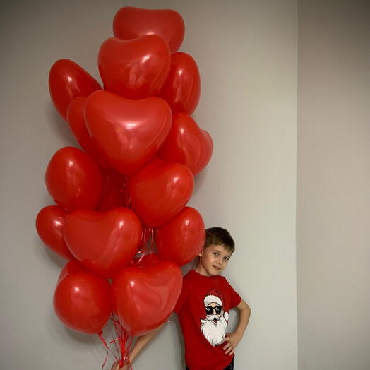Шары «Сердца» 20 шт