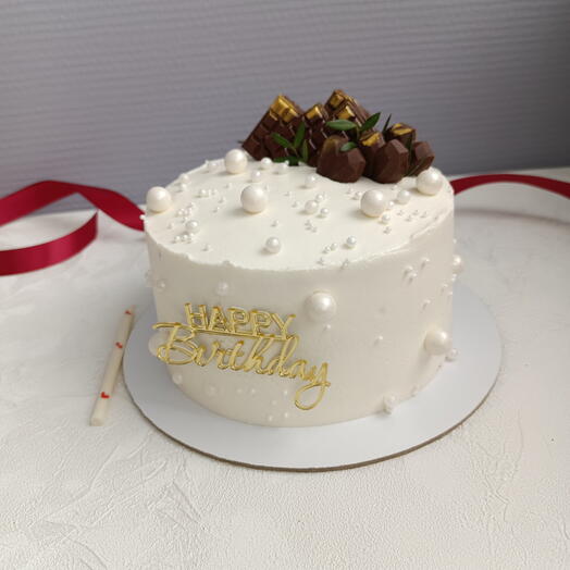 Торт happy birthday для девушки,дочки, подруги, мамы