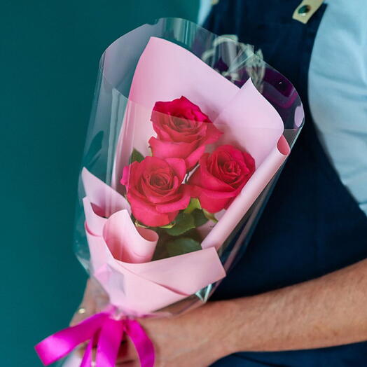 Букет "Малиновый рай"