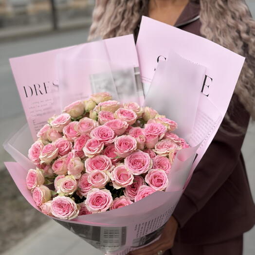 Кустовая Роза 🥀 Пинк