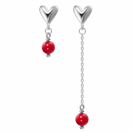 Серьги FLIRTY RED MIX