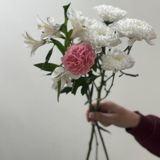 Улыбнись ♥️Цветы для вазы под ленту