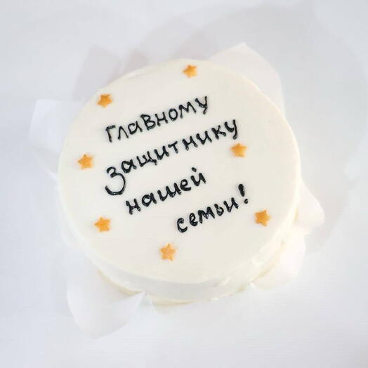 Бенто торт «Главному защитнику»