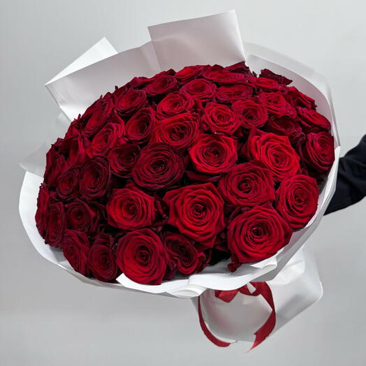АКЦИЯ ❣️ 51 ароматная красная Роза