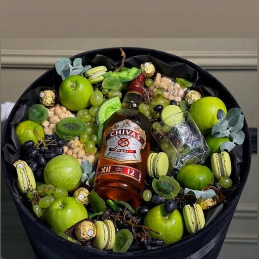 Premium Chivas Regal   Gourmet Green Luxury Gift Box