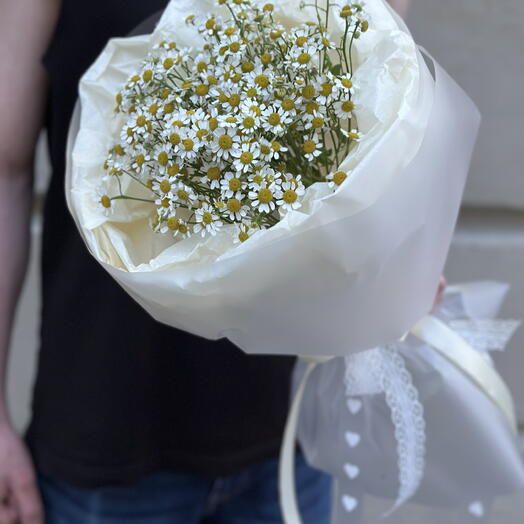 Матрикарии,ромашки,летний букет