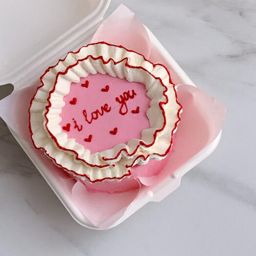 Бенто-торт I love you