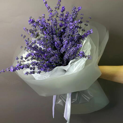 Букет из свежей лаванды