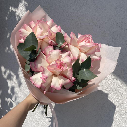 Красивый комплимент Bloom room 💖, французская роза, эвкалипт