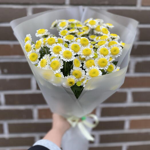 Букет из 7 ромашковых сантини