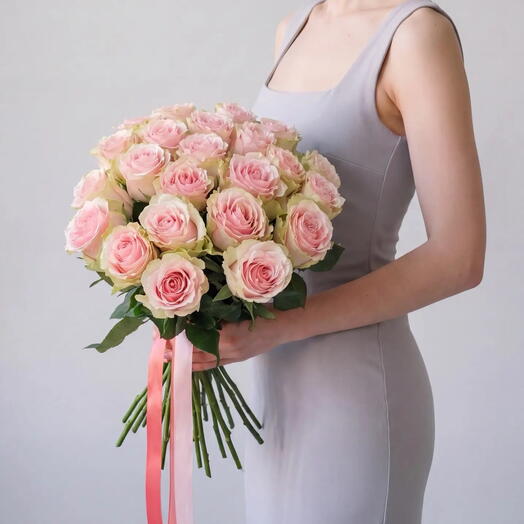 Букет из 23 эквадорских роз 4223 (микс)