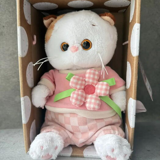 Игрушка кошечка «Бусинка»
