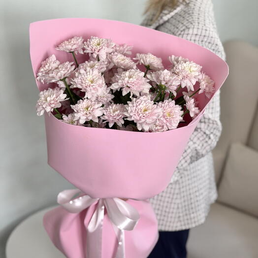 БУКЕТ ГИГАНТ🌸 ИЗ ХРИЗАНТЕМ