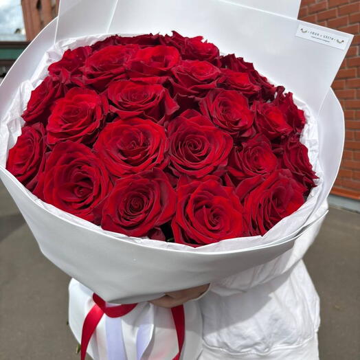 Розы Эквадор 25 шт