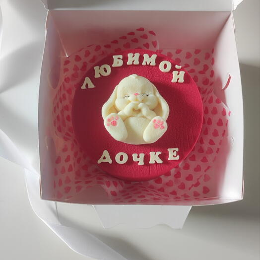 Зайка с вашей надписью