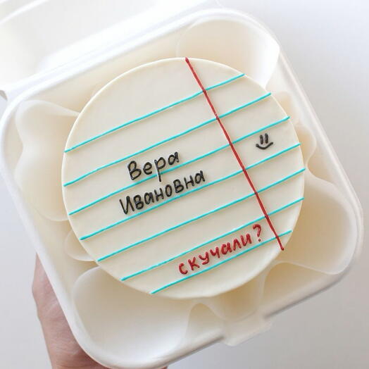 Бенто-торт учителю «1 сентября»