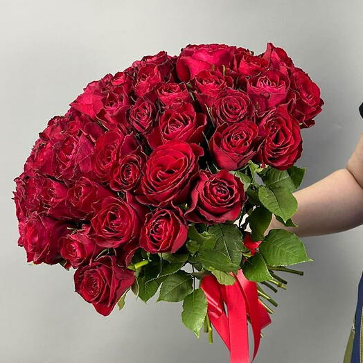 Букет с 51 розы Кения