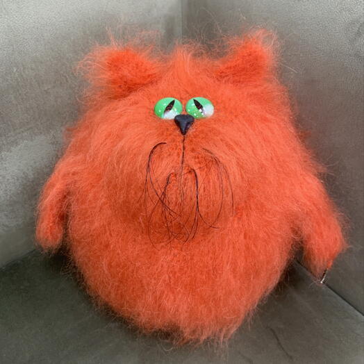 Авторская игрушка Рыжий кот