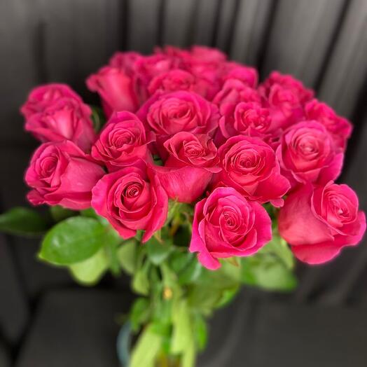 25 rosas largas
