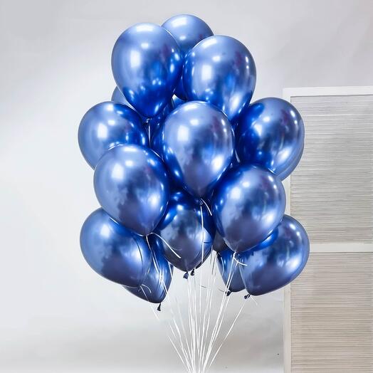 Ramo de globos "azul real" 20 globos