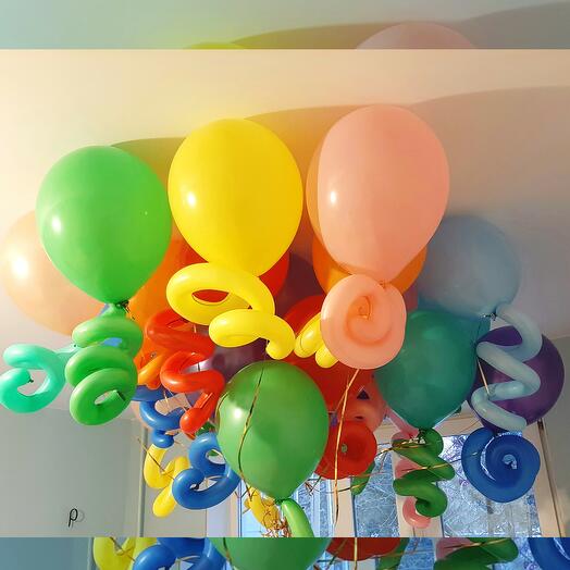 Globos de helio de 10 piezas
