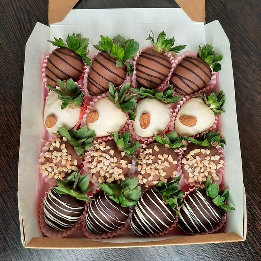 Fresas cubiertas de chocolate