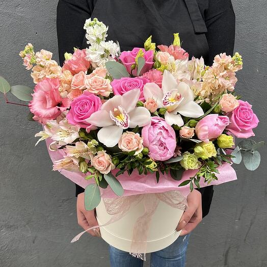 Flowers in a box
