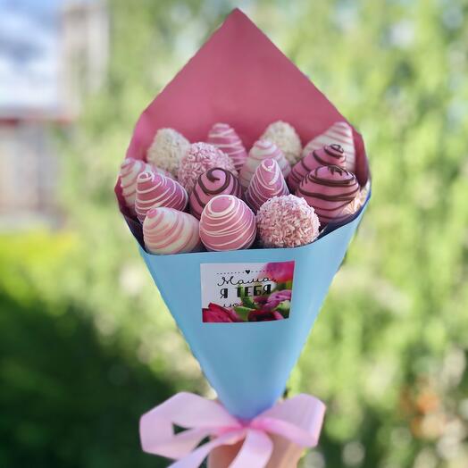 Букет 💕Мама Я ТЕБЯ люблю💕