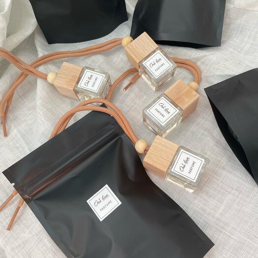 Perfume automático, cuero y Sándalo, 8 ml