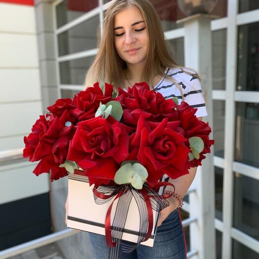 Flowers in a box