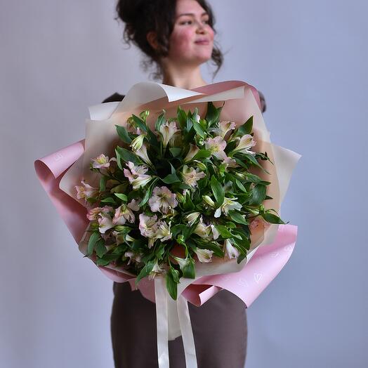 💕АКЦИЯ💕Букет нежных 17 альстромерий микс / Цветы Уфа / Цветы в Уфе / Доставка Уфа