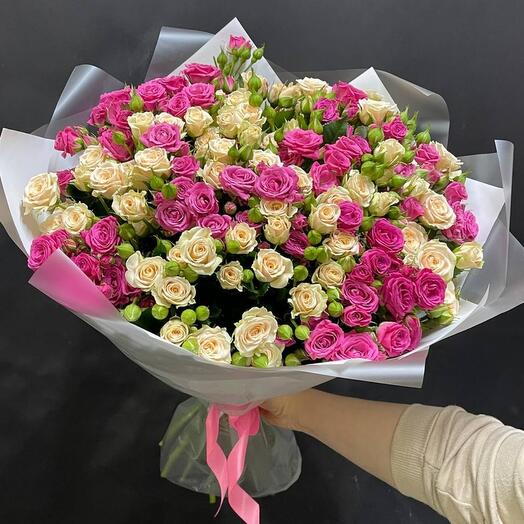 Mezcla de rosas arbustivas