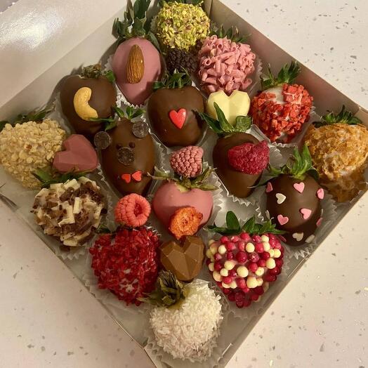 Chocolate-covered strawberries