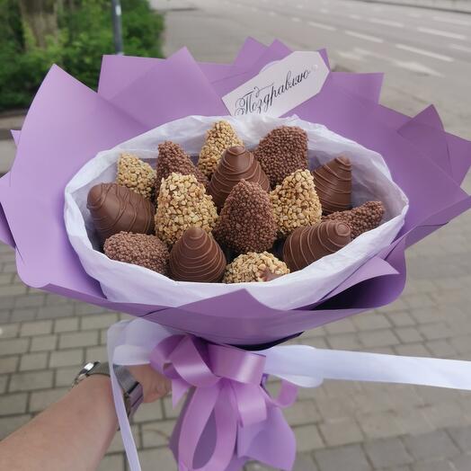 Клубника в молочном шоколаде ✔️