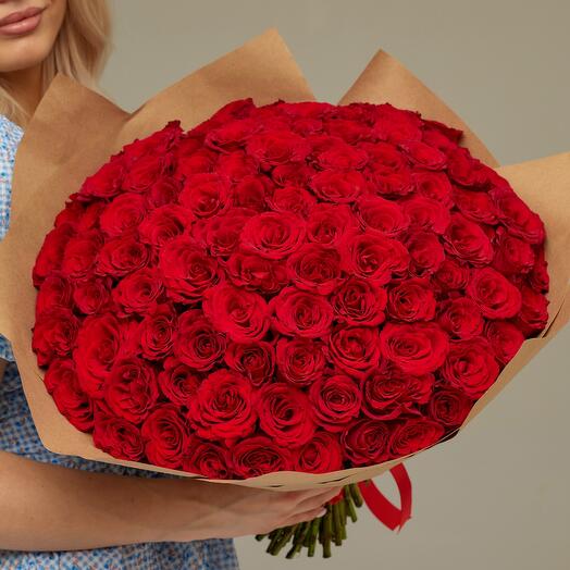 Ramo de 101 rosas
