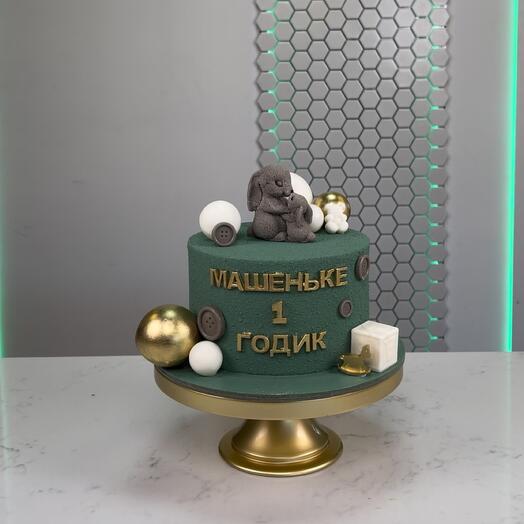 Торт с зайчиками