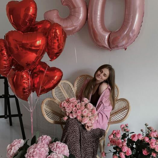 Lufiszett „Birthday Girl"