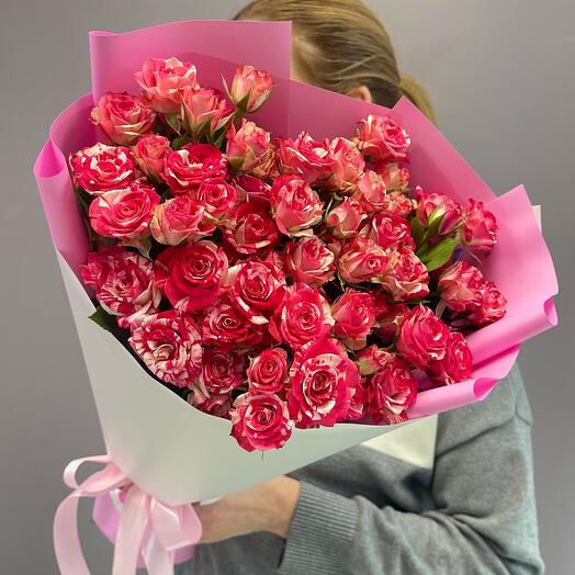 Ramo de rosas de Kenia 5pcs
