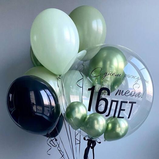 Шары с вашей надписью