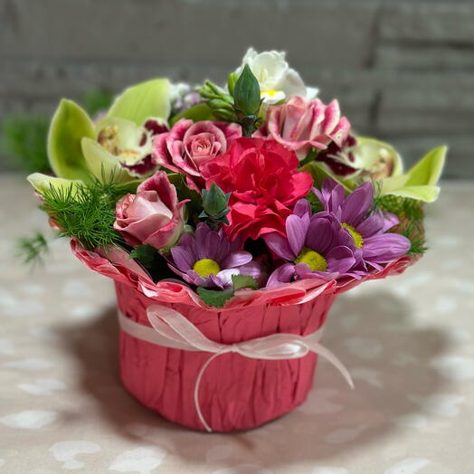 Flower muffin
