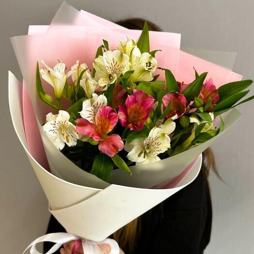 Bouquet of alstroemeria