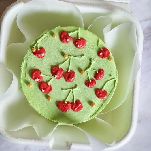 Бенто-торт «Вишня»