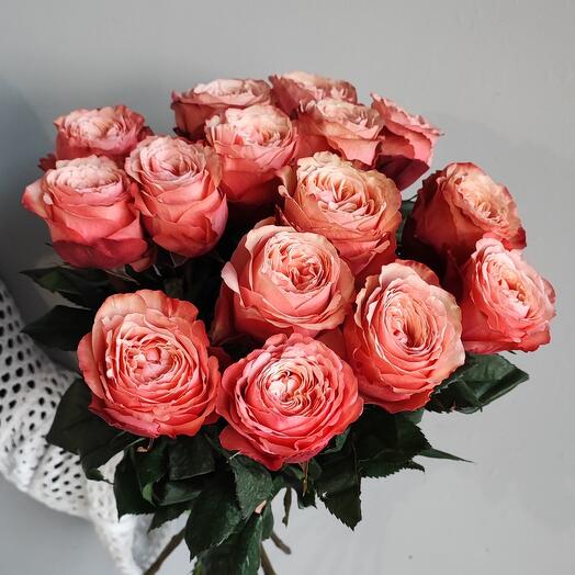 Роза пионовидная кахала 50см -15шт