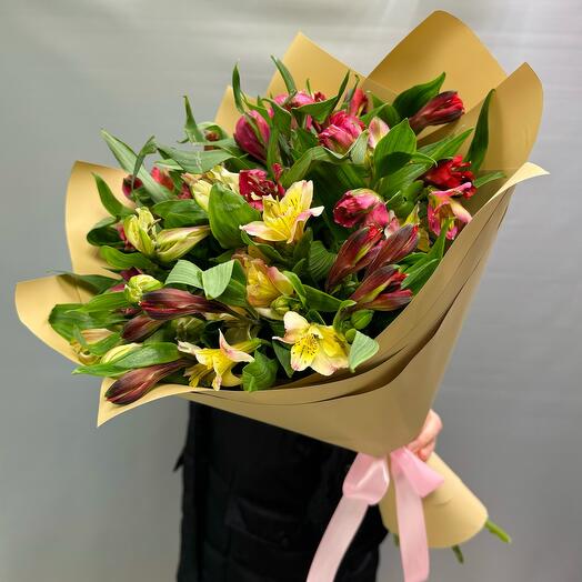 Bouquet of alstroemeria